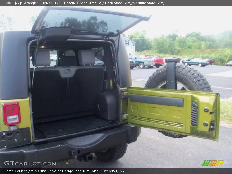 Rescue Green Metallic / Dark Slate Gray/Medium Slate Gray 2007 Jeep Wrangler Rubicon 4x4