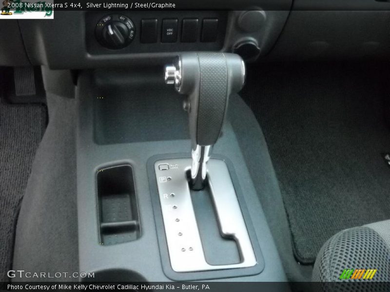 Silver Lightning / Steel/Graphite 2008 Nissan Xterra S 4x4