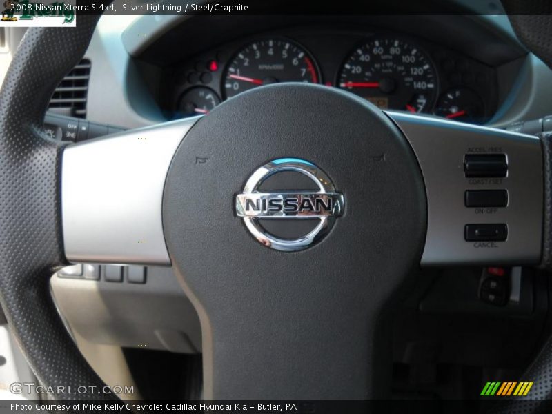 Silver Lightning / Steel/Graphite 2008 Nissan Xterra S 4x4