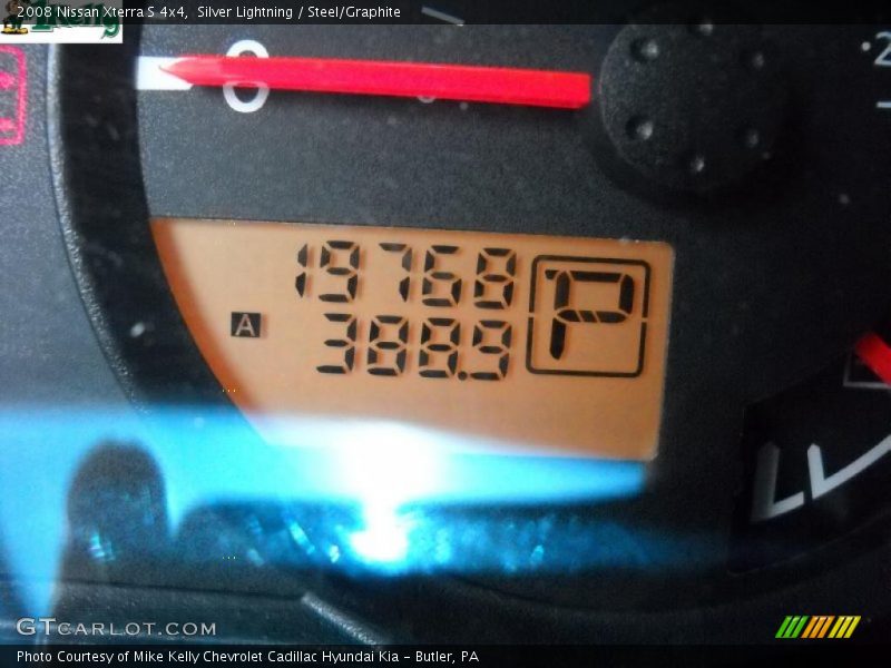 Silver Lightning / Steel/Graphite 2008 Nissan Xterra S 4x4