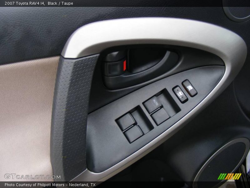 Black / Taupe 2007 Toyota RAV4 I4