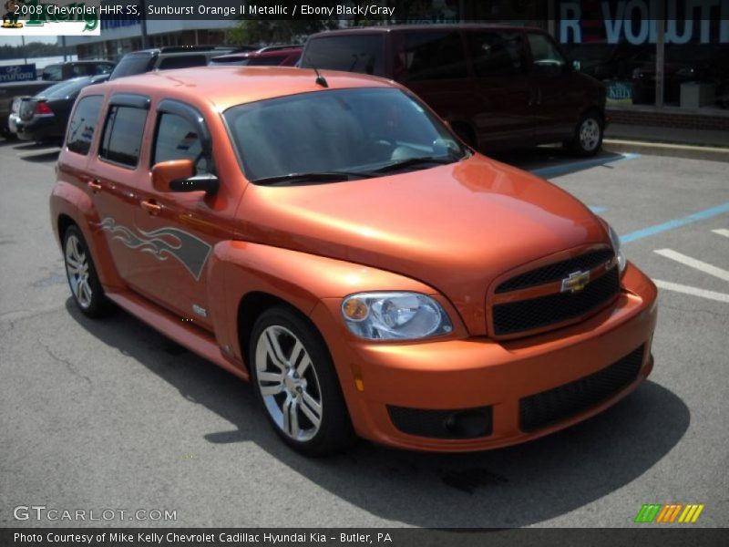 Sunburst Orange II Metallic / Ebony Black/Gray 2008 Chevrolet HHR SS