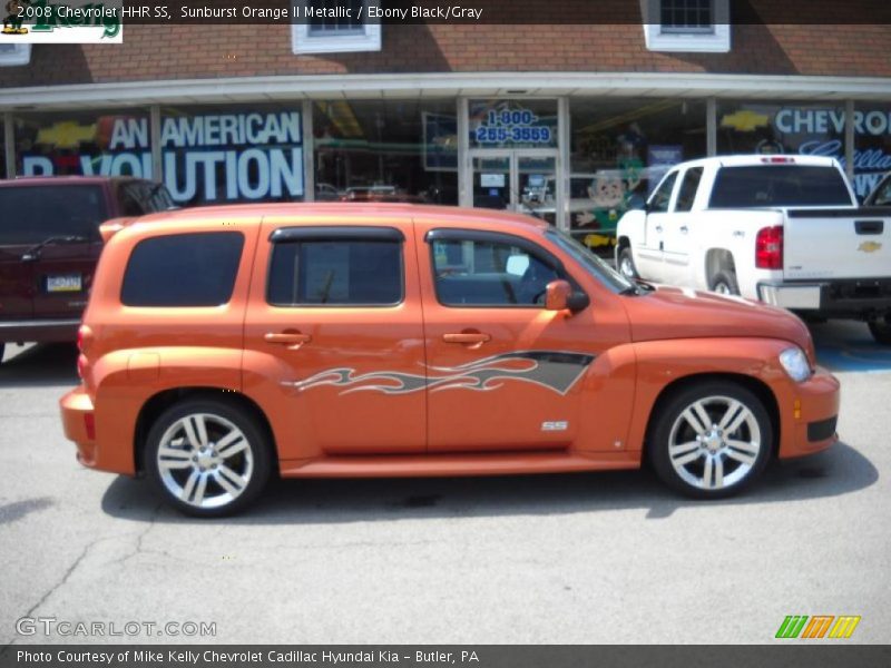Sunburst Orange II Metallic / Ebony Black/Gray 2008 Chevrolet HHR SS