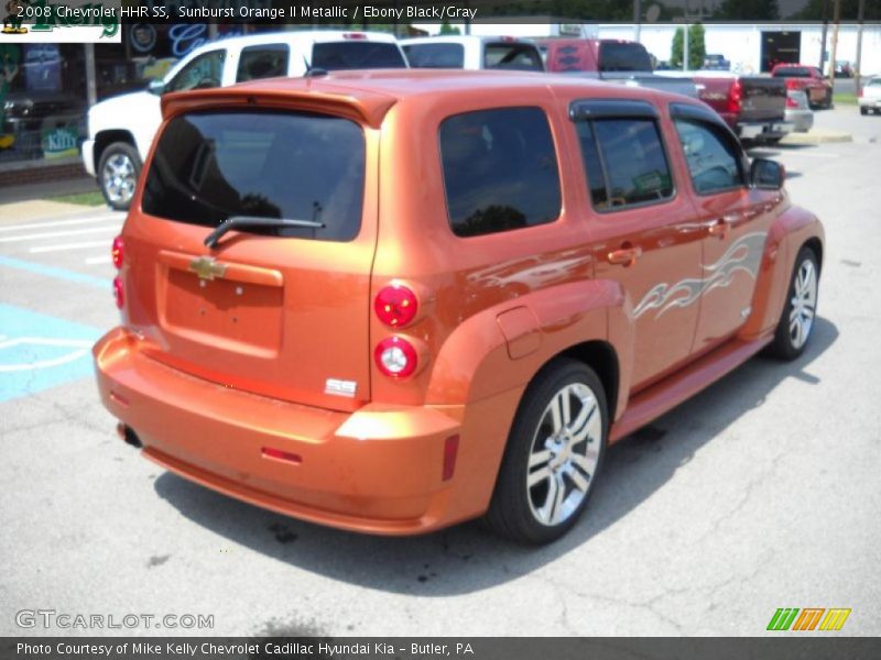 Sunburst Orange II Metallic / Ebony Black/Gray 2008 Chevrolet HHR SS