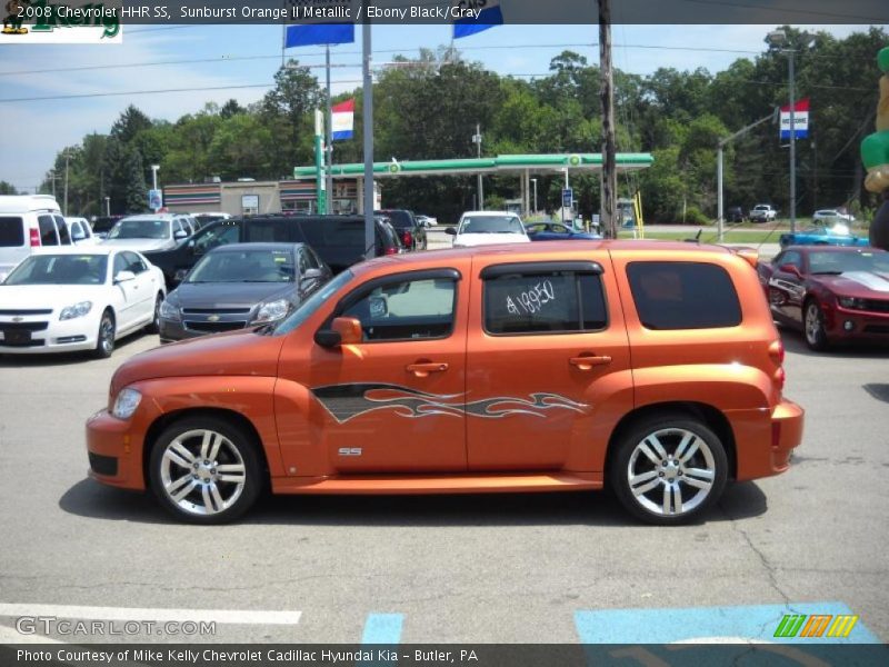 Sunburst Orange II Metallic / Ebony Black/Gray 2008 Chevrolet HHR SS