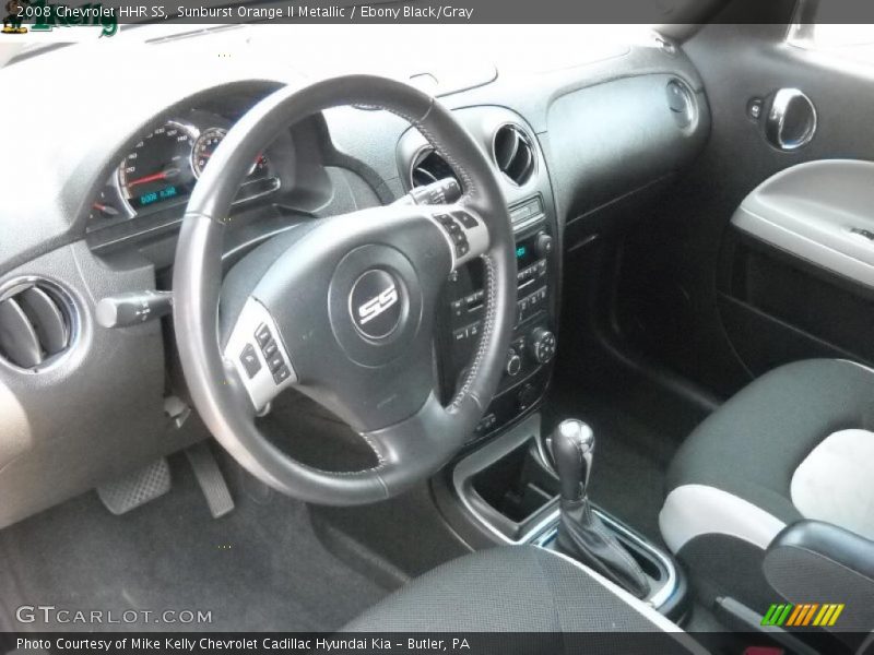 Sunburst Orange II Metallic / Ebony Black/Gray 2008 Chevrolet HHR SS