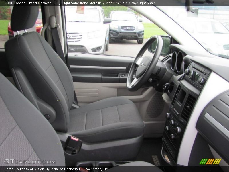 Light Sandstone Metallic / Medium Slate Gray/Light Shale 2008 Dodge Grand Caravan SXT