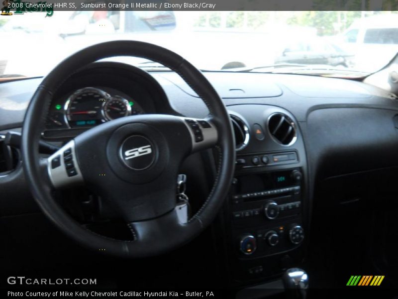 Sunburst Orange II Metallic / Ebony Black/Gray 2008 Chevrolet HHR SS