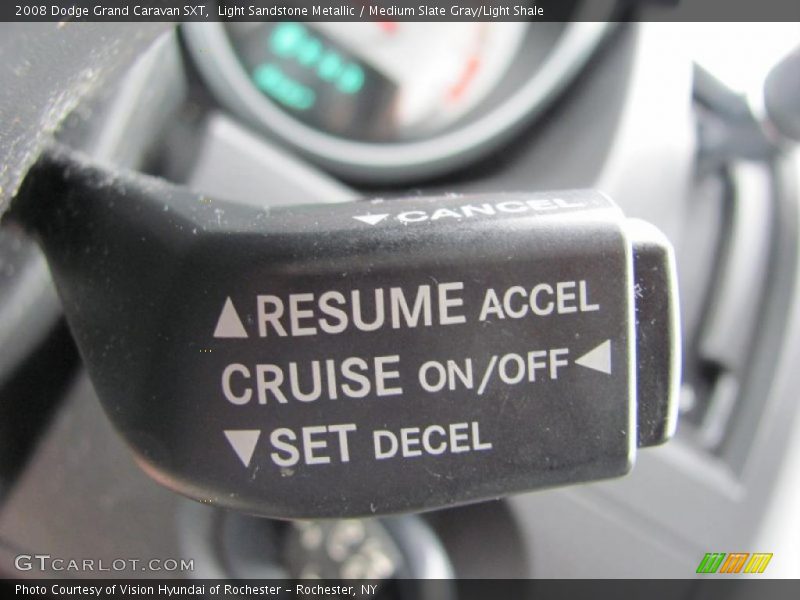 Light Sandstone Metallic / Medium Slate Gray/Light Shale 2008 Dodge Grand Caravan SXT