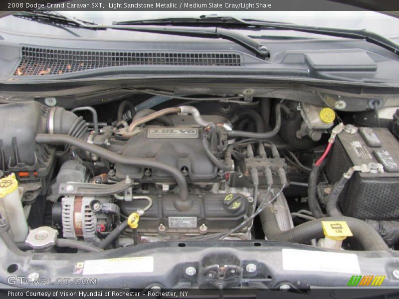 Light Sandstone Metallic / Medium Slate Gray/Light Shale 2008 Dodge Grand Caravan SXT