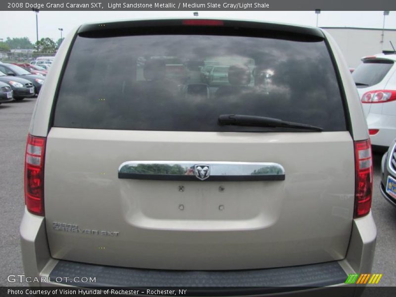 Light Sandstone Metallic / Medium Slate Gray/Light Shale 2008 Dodge Grand Caravan SXT
