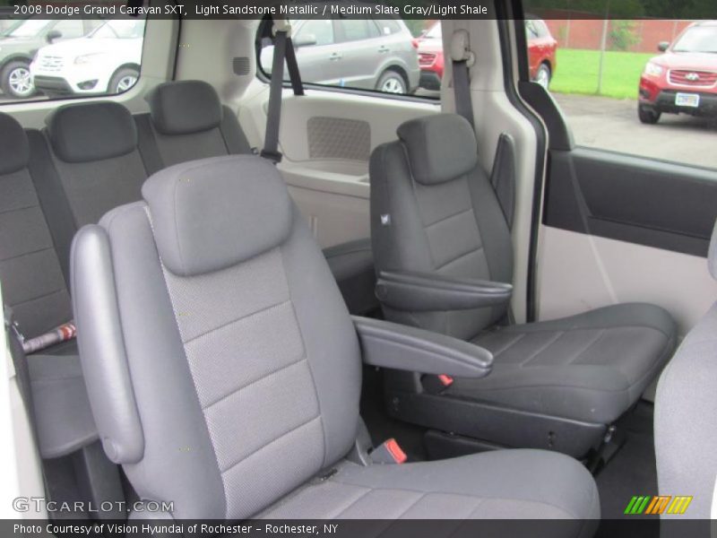 Light Sandstone Metallic / Medium Slate Gray/Light Shale 2008 Dodge Grand Caravan SXT