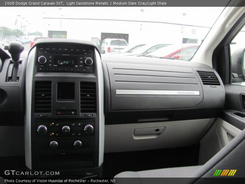 Light Sandstone Metallic / Medium Slate Gray/Light Shale 2008 Dodge Grand Caravan SXT