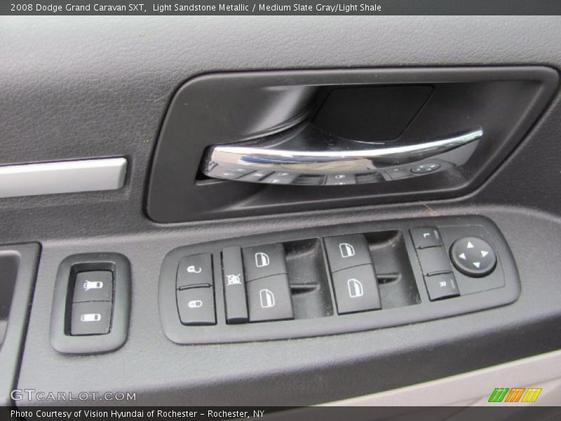 Light Sandstone Metallic / Medium Slate Gray/Light Shale 2008 Dodge Grand Caravan SXT