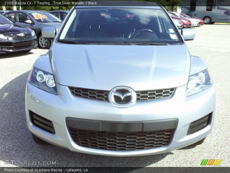 True Silver Metallic / Black 2008 Mazda CX-7 Touring