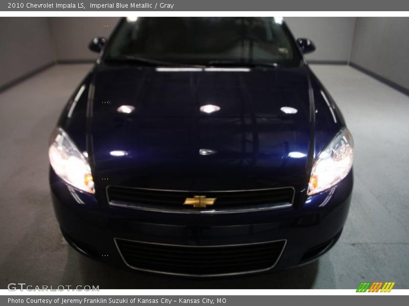 Imperial Blue Metallic / Gray 2010 Chevrolet Impala LS