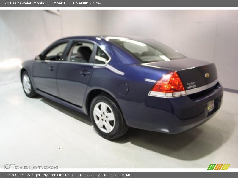 Imperial Blue Metallic / Gray 2010 Chevrolet Impala LS