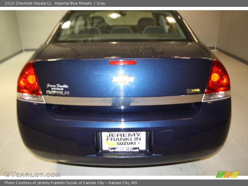 Imperial Blue Metallic / Gray 2010 Chevrolet Impala LS