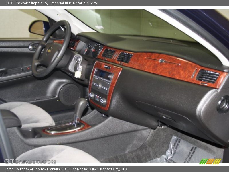 Imperial Blue Metallic / Gray 2010 Chevrolet Impala LS