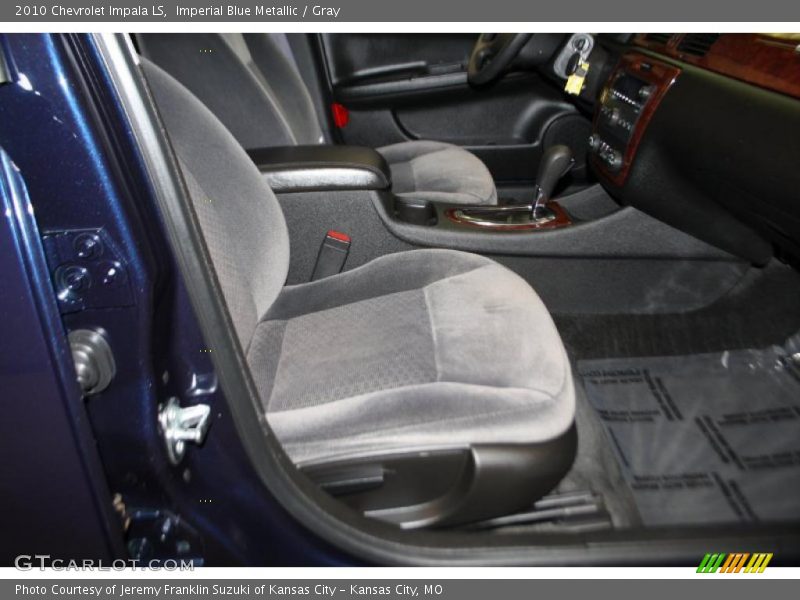 Imperial Blue Metallic / Gray 2010 Chevrolet Impala LS