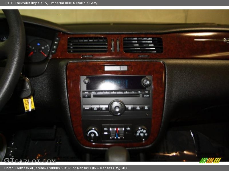 Imperial Blue Metallic / Gray 2010 Chevrolet Impala LS