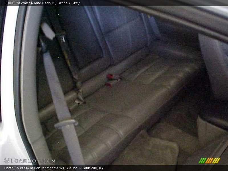 White / Gray 2003 Chevrolet Monte Carlo LS