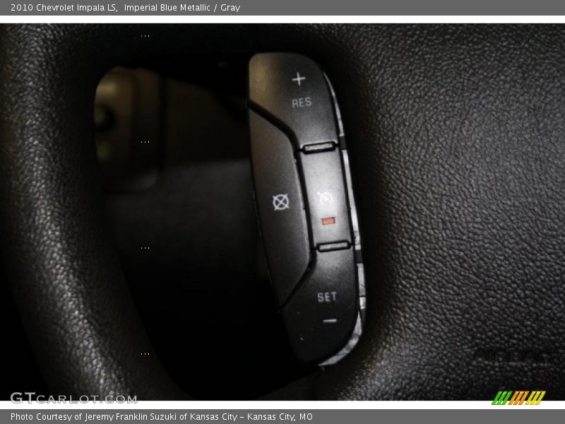 Imperial Blue Metallic / Gray 2010 Chevrolet Impala LS