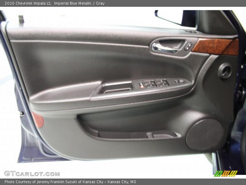 Imperial Blue Metallic / Gray 2010 Chevrolet Impala LS
