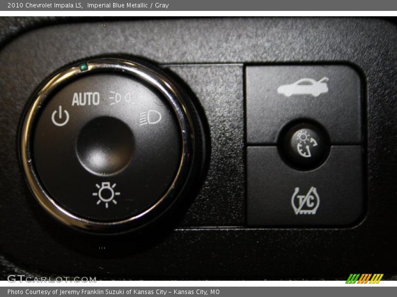 Imperial Blue Metallic / Gray 2010 Chevrolet Impala LS