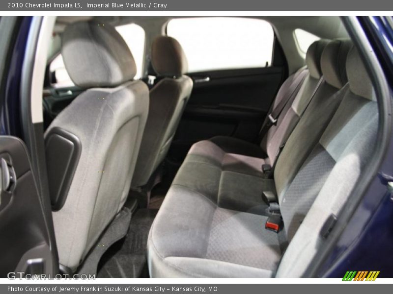 Imperial Blue Metallic / Gray 2010 Chevrolet Impala LS