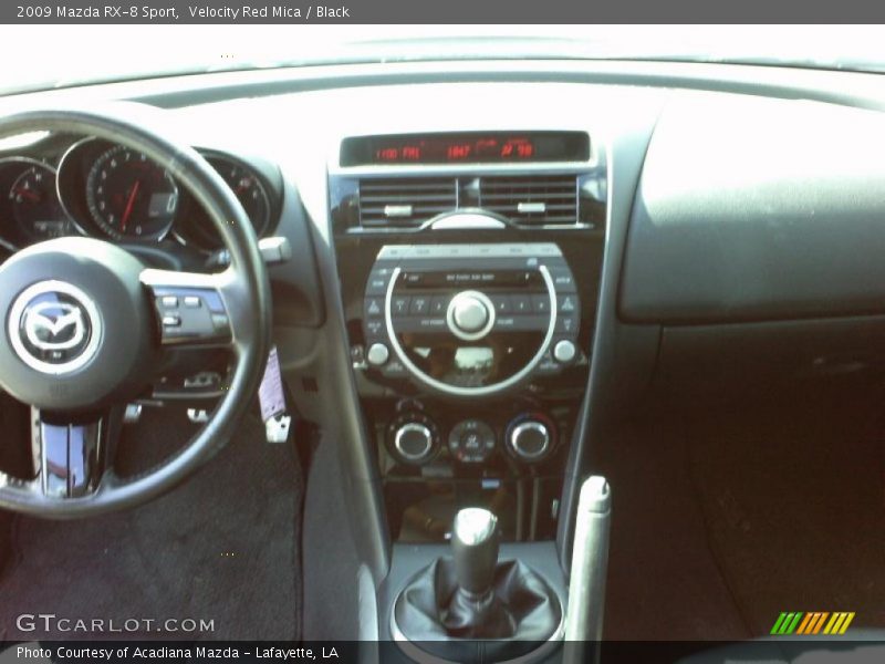 Velocity Red Mica / Black 2009 Mazda RX-8 Sport