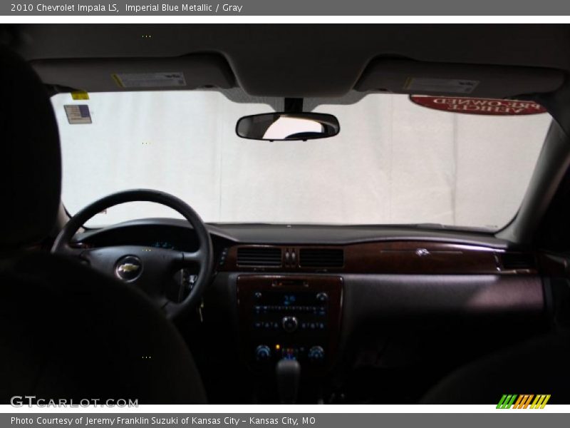 Imperial Blue Metallic / Gray 2010 Chevrolet Impala LS