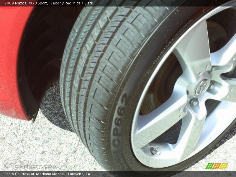 Velocity Red Mica / Black 2009 Mazda RX-8 Sport