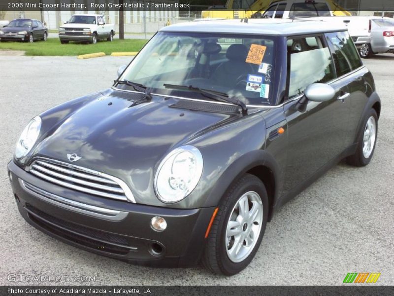 Royal Grey Metallic / Panther Black 2006 Mini Cooper Hardtop