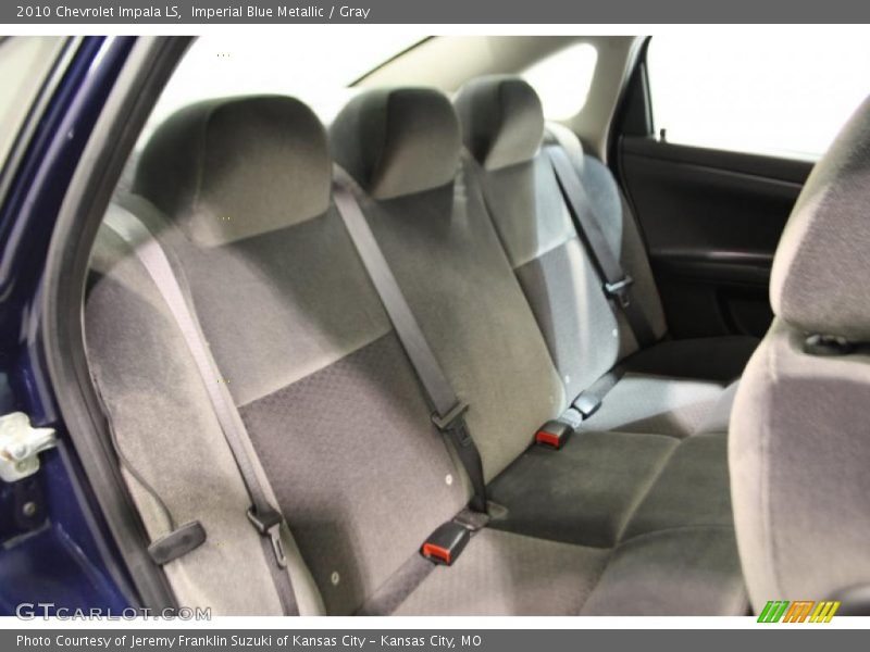 Imperial Blue Metallic / Gray 2010 Chevrolet Impala LS