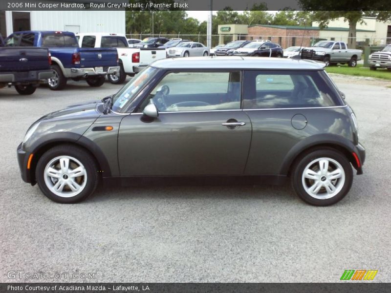 Royal Grey Metallic / Panther Black 2006 Mini Cooper Hardtop