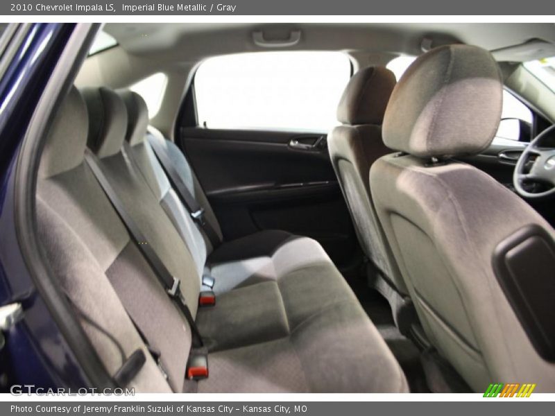 Imperial Blue Metallic / Gray 2010 Chevrolet Impala LS