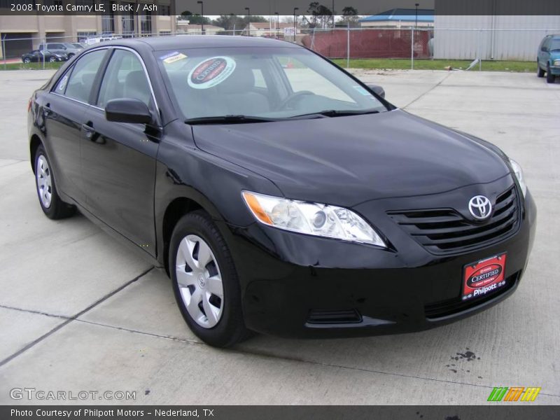 Black / Ash 2008 Toyota Camry LE