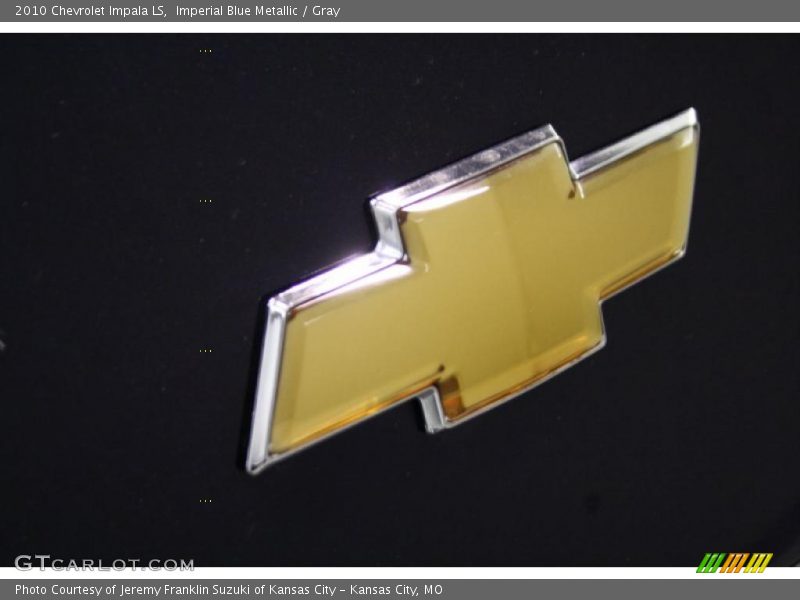 Imperial Blue Metallic / Gray 2010 Chevrolet Impala LS