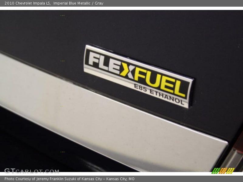 Imperial Blue Metallic / Gray 2010 Chevrolet Impala LS