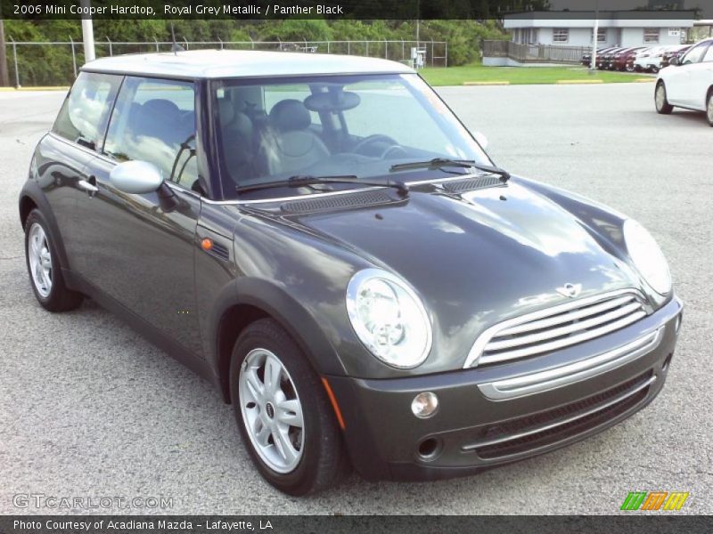 Royal Grey Metallic / Panther Black 2006 Mini Cooper Hardtop