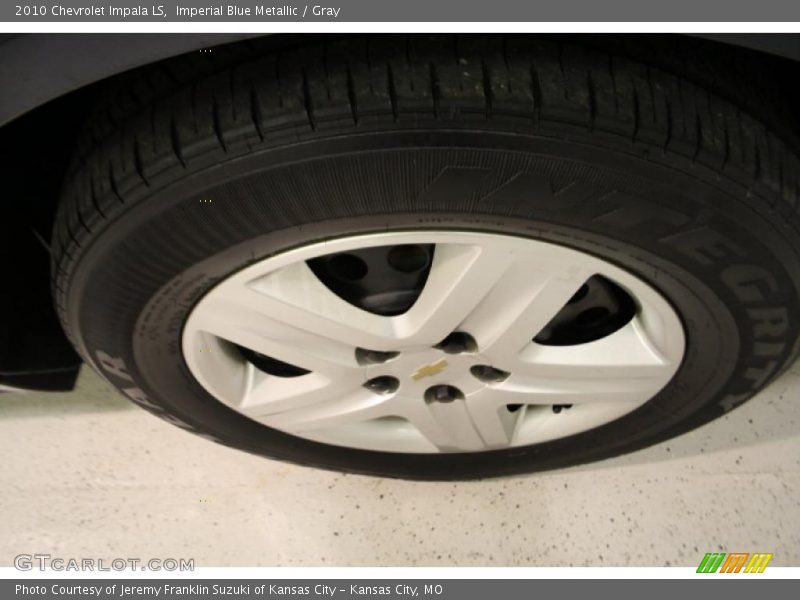 Imperial Blue Metallic / Gray 2010 Chevrolet Impala LS