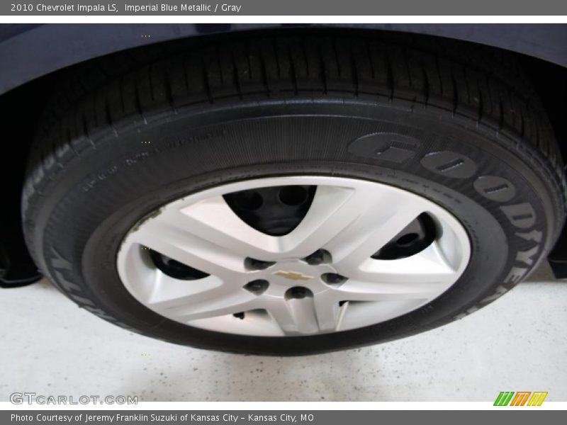 Imperial Blue Metallic / Gray 2010 Chevrolet Impala LS