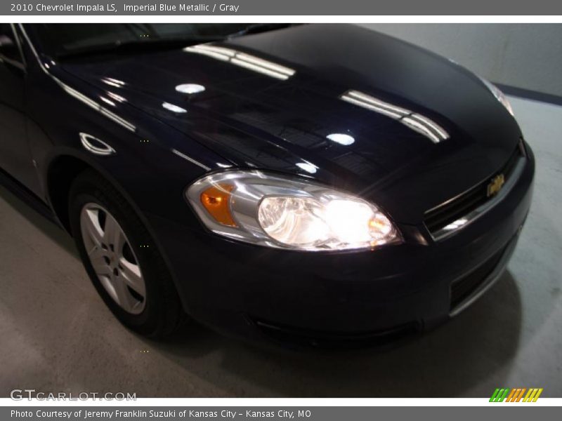 Imperial Blue Metallic / Gray 2010 Chevrolet Impala LS