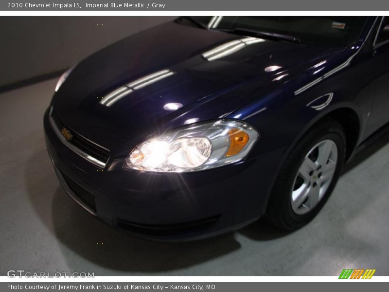 Imperial Blue Metallic / Gray 2010 Chevrolet Impala LS