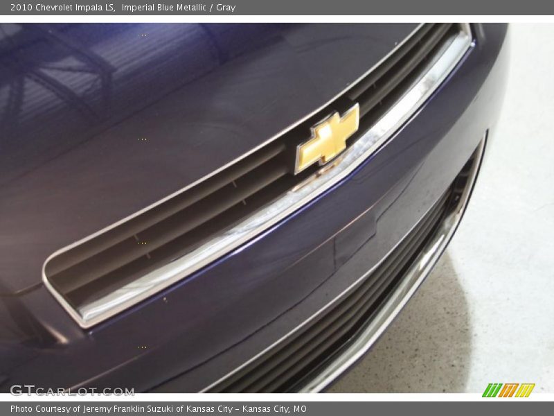 Imperial Blue Metallic / Gray 2010 Chevrolet Impala LS