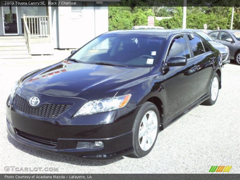 Black / Charcoal 2009 Toyota Camry SE