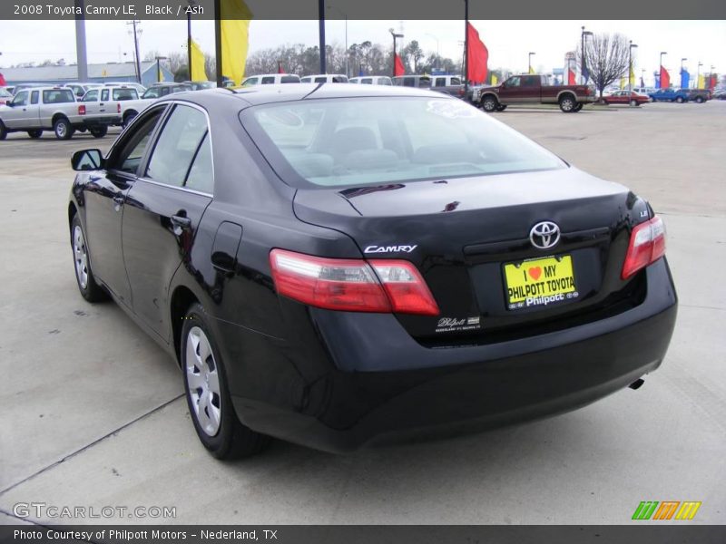 Black / Ash 2008 Toyota Camry LE