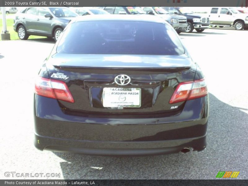 Black / Charcoal 2009 Toyota Camry SE