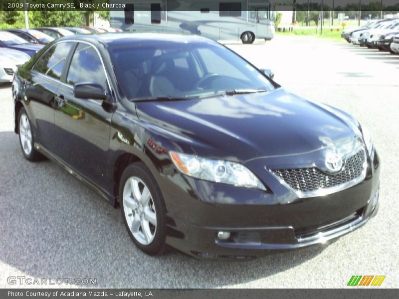 Black / Charcoal 2009 Toyota Camry SE